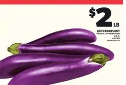 Loblaws LONG EGGPLANT offer