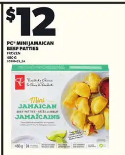 Loblaws PC MINI JAMAICAN BEEF PATTIES, 480 G offer