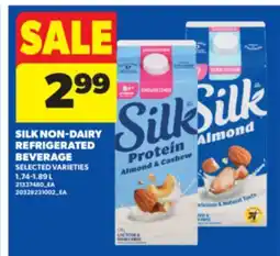 Real Canadian Superstore SILK NON-DAIRY REFRIGERATED BEVERAGE, 1.74-1.89 L offer