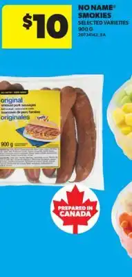 Real Canadian Superstore NO NAME SMOKIES, 900 G offer