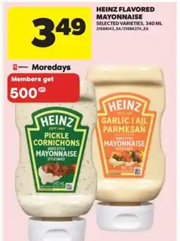 Real Canadian Superstore HEINZ FLAVORED MAYONNAISE, 340 ML offer