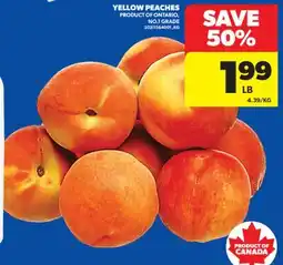 Real Canadian Superstore YELLOW PEACHES offer