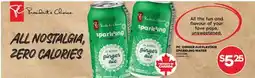 Real Canadian Superstore PC GINGER ALE FLAVOUR SPARKLING WATER, 12X355ML offer