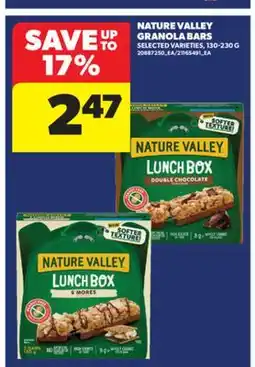 Real Canadian Superstore NATURE VALLEY GRANOLA BARS, 130-230 G offer