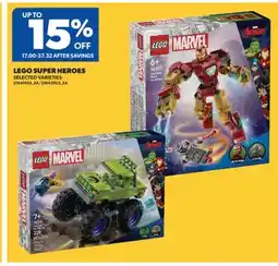 Real Canadian Superstore LEGO SUPER HEROES offer