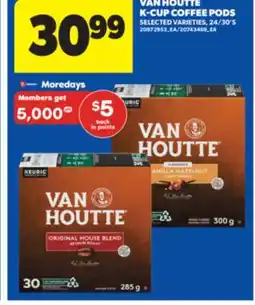 Real Canadian Superstore VAN HOUTTE K-CUP COFFEE PODS, 24/30' S offer