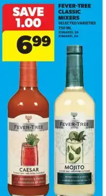 Real Canadian Superstore FEVER-TREE CLASSIC MIXERS, 750 ML offer