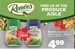 Real Canadian Superstore RENÉE'S GOURMET DRESSING, 350-355 mL offer