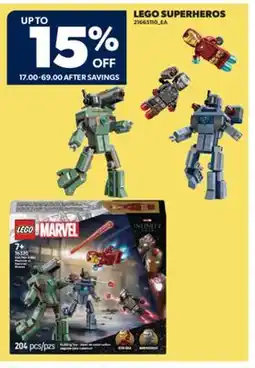Real Canadian Superstore LEGO SUPERHEROS offer