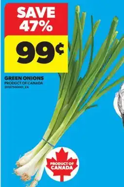 Real Canadian Superstore GREEN ONIONS offer