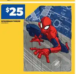 Real Canadian Superstore SPIDERMAN THROW offer