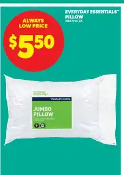 Real Canadian Superstore EVERYDAY ESSENTIALS PILLOW offer