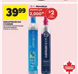 Real Canadian Superstore SODASTREAM CO2 CYLINDER offer