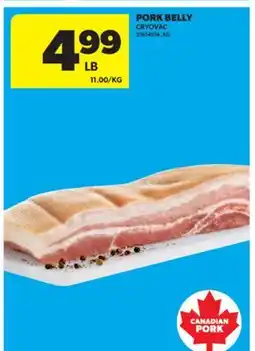 Real Canadian Superstore PORK BELLY offer