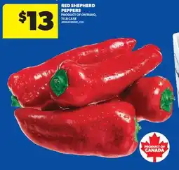 Real Canadian Superstore RED SHEPHERD PEPPERS, 11 LB CASE offer