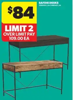 Real Canadian Superstore SAFDIE DESKS offer