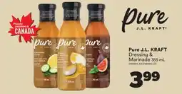 Real Canadian Superstore PURE J. L. KRAFT DRESSING & MARINADE, 355 ML offer