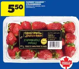 Real Canadian Superstore FARMER'S MARKET STRAWBERRIES, 340 G offer