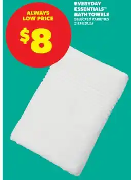Real Canadian Superstore EVERYDAY ESSENTIALS BATH TOWELS offer
