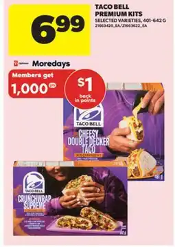 Real Canadian Superstore TACO BELL PREMIUM KITS, 401-642 G offer