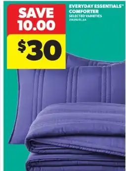 Real Canadian Superstore EVERYDAY ESSENTIALS COMFORTER offer