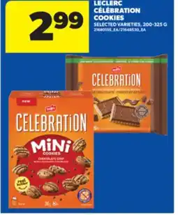 Real Canadian Superstore LECLERC CÉLÉBRATION COOKIES, 200-325 G offer