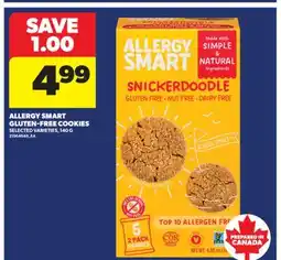 Real Canadian Superstore ALLERGY SMART GLUTEN-FREE COOKIES, 140 G offer