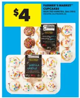 Real Canadian Superstore FARMER'S MARKET CUPCAKES, 284/318 G offer