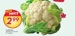 Sobeys Cauliflower offer