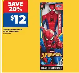 Real Canadian Superstore TITAN SPIDER-MAN ACTION FIGURE offer