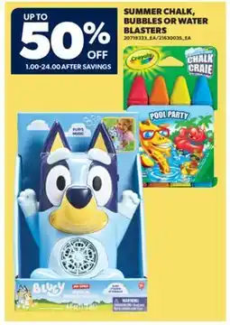 Real Canadian Superstore SUMMER CHALK, BUBBLES OR WATER BLASTERS offer