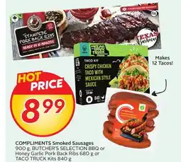 Sobeys COMPLIMENTS Smoked Sausages offer