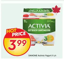Sobeys DANONE Activia Yogurt offer