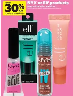 Real Canadian Superstore NYX OR ELF PRODUCTS offer