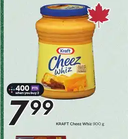 Sobeys KRAFT Cheez Whiz offer