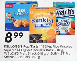 Sobeys KELLOGG'S Pop-Tarts offer