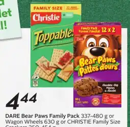 Sobeys DARE Bear Paws Family Pack offer