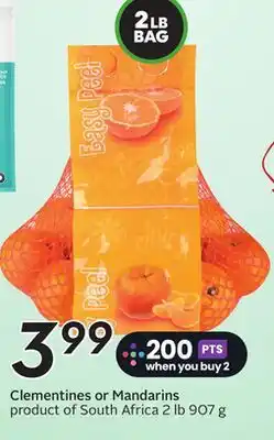 Sobeys Clementines or Mandarins offer