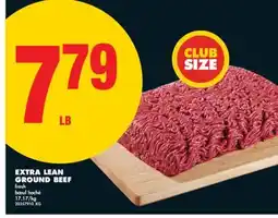 No Frills EXTRA LEAN GROUND BEEF offer