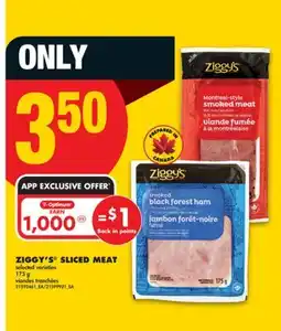 No Frills ZIGGY'S SLICED MEAT, 175 g offer