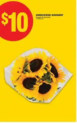 No Frills SUNFLOWER BOUQUET offer