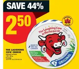 No Frills THE LAUGHING COW CHEESE, 120-140 g offer