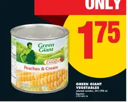 No Frills GREEN GIANT VEGETABLES, 341/398 mL offer