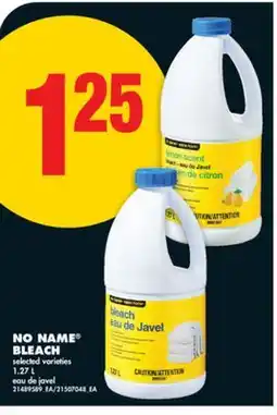 No Frills NO NAME BLEACH offer