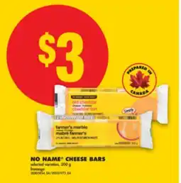 No Frills NO NAME CHEESE BARS, 200 g offer