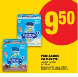No Frills PEDIASURE COMPLETE , 4x235 mL offer