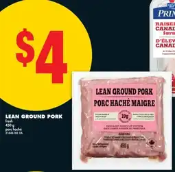 No Frills LEAN GROUND PORK , 450 g offer