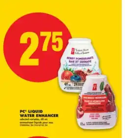 No Frills PC LIQUID WATER ENHANCER, 48 mL offer