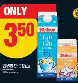No Frills NEILSON 5% or% mL CREAM offer