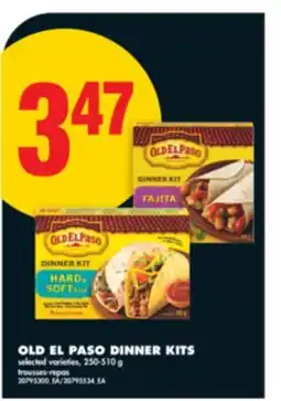 No Frills OLD EL PASO DINNER KITS, 250-510 g offer